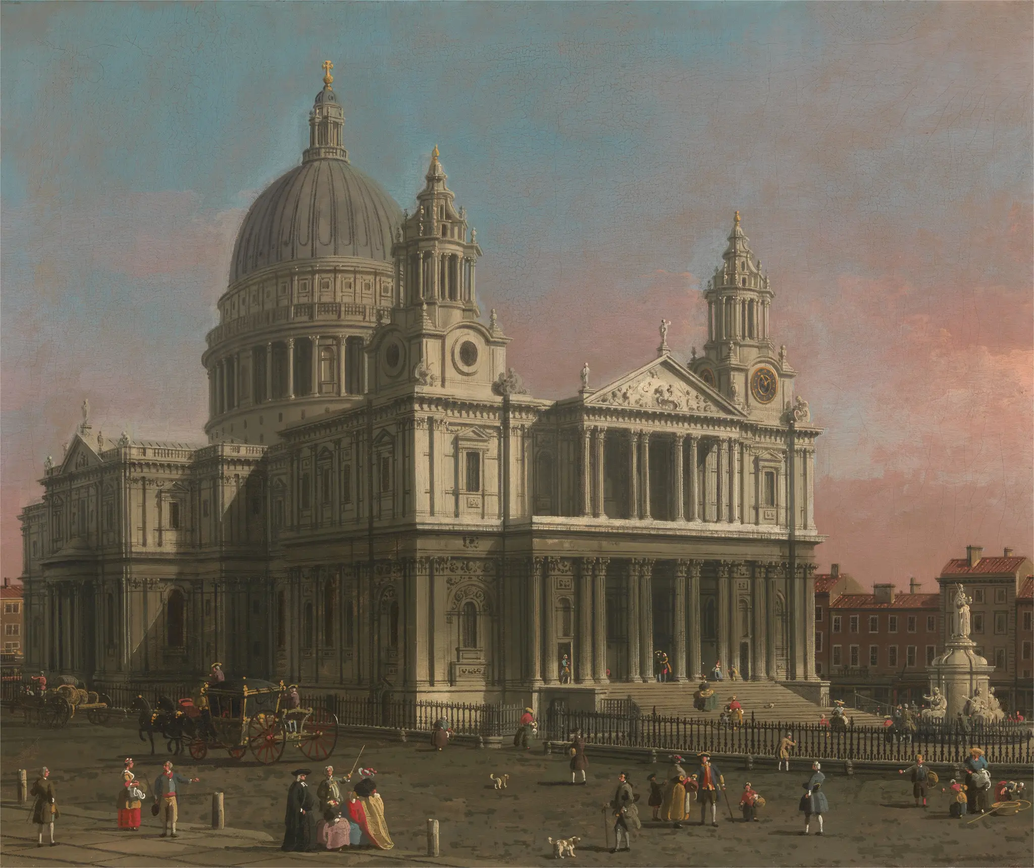 St. Paul's Cathedral by Canaletto, 1697–1768
