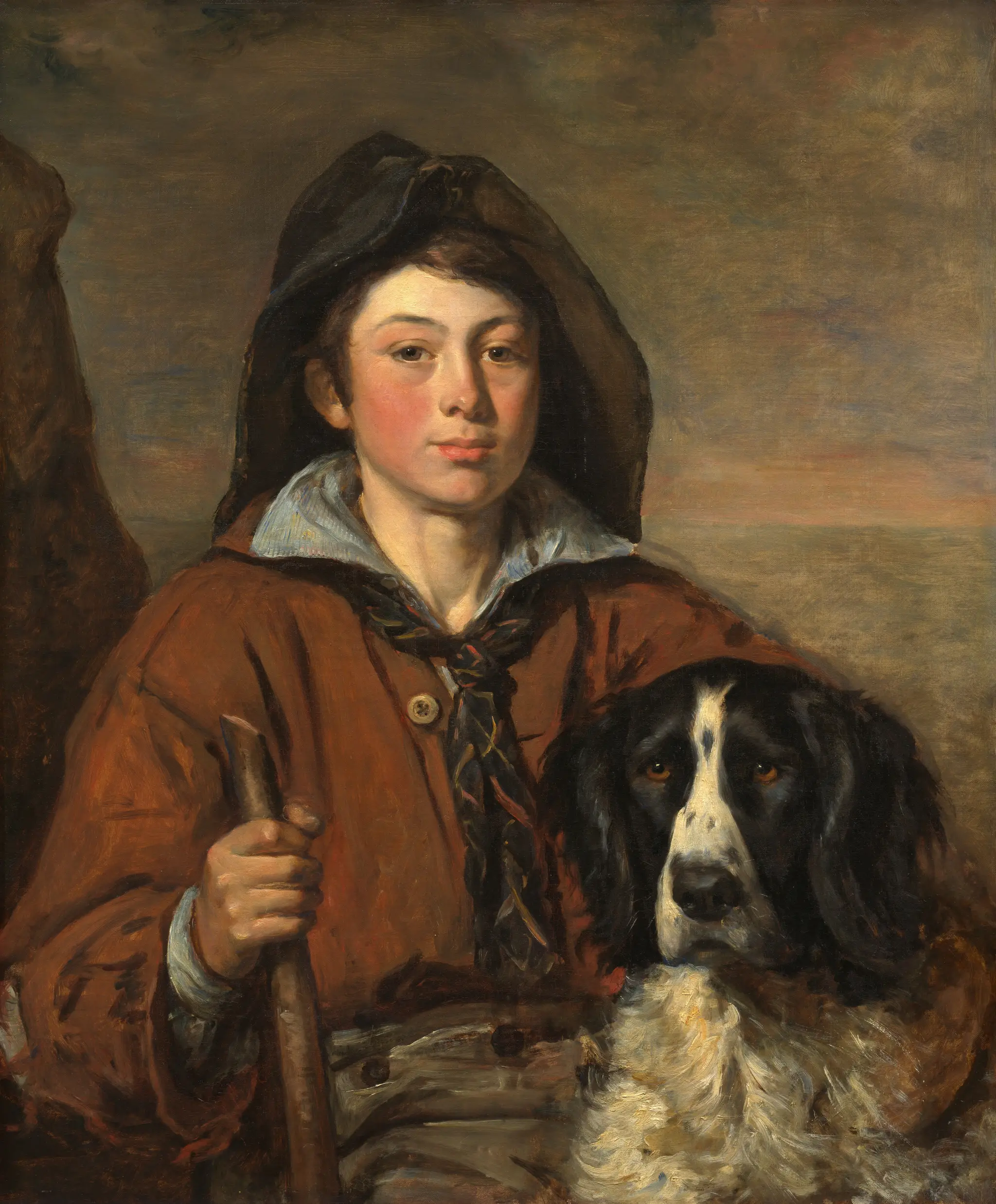 Young Mariner and Dog by Elizabeth Emma Soyer (née Jones), 1813–1842
