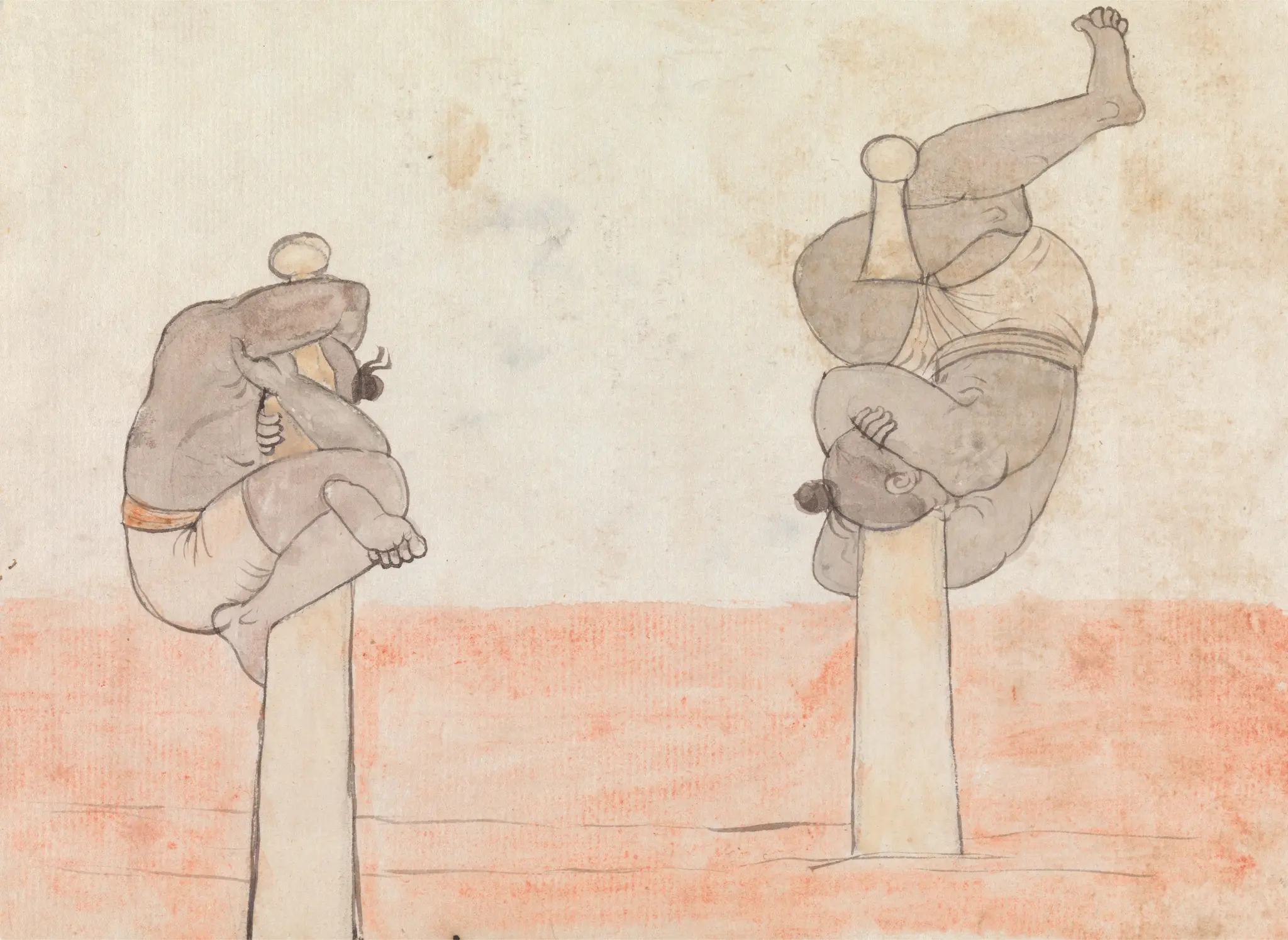 Two Jeyties by Gangaram Chintaman Navgire Tambat, active 1790s