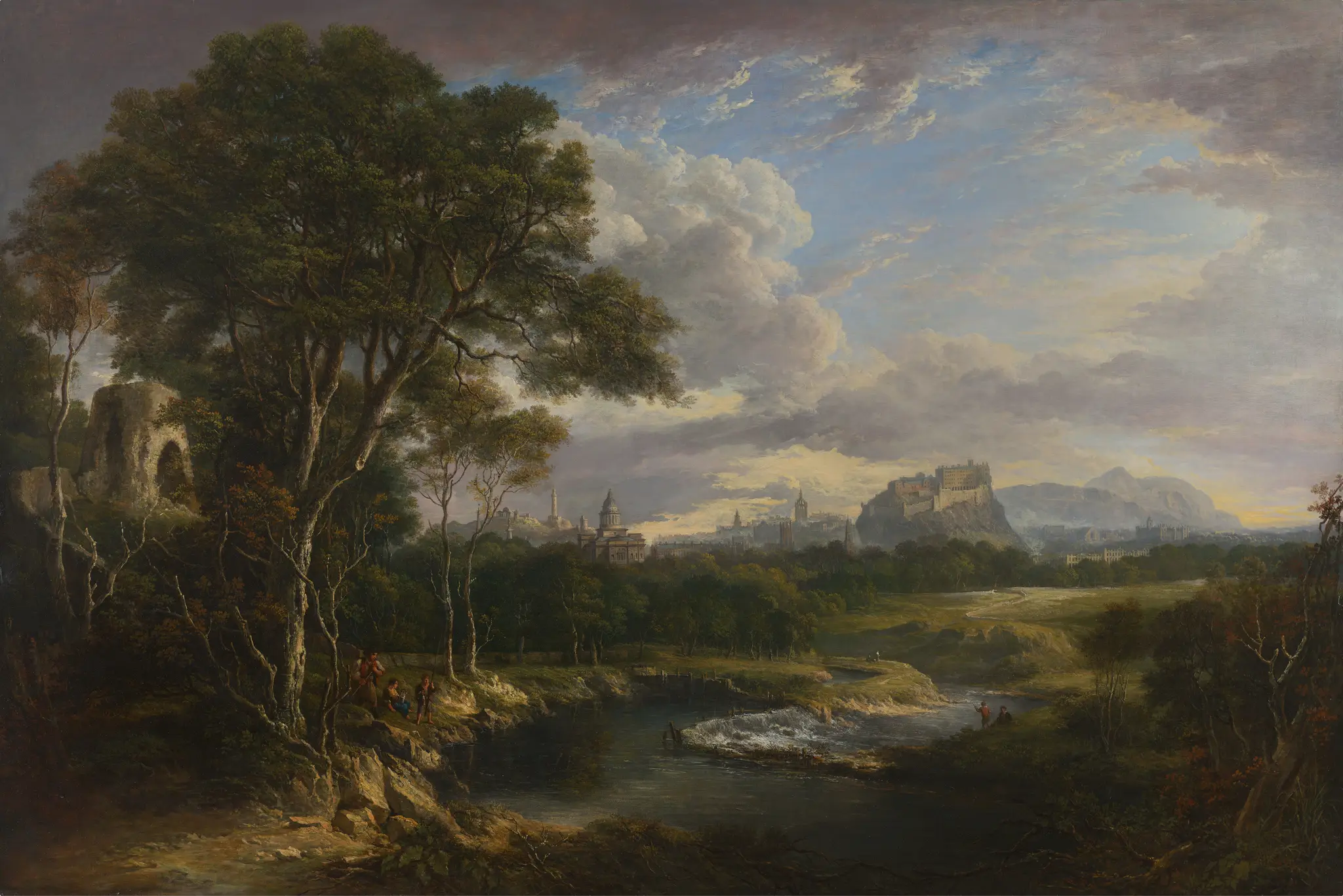 View of the City of Edinburgh by Alexander Nasmyth, 1758–1840