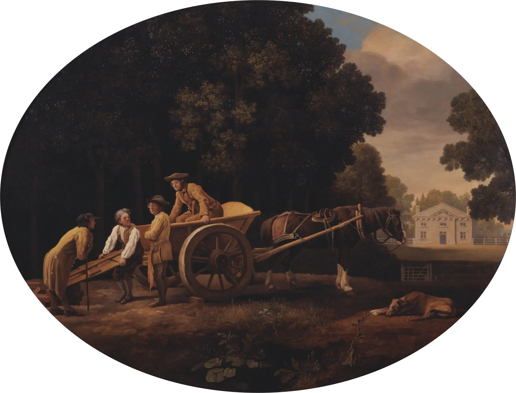 Labourers by George Stubbs, 1724–1806