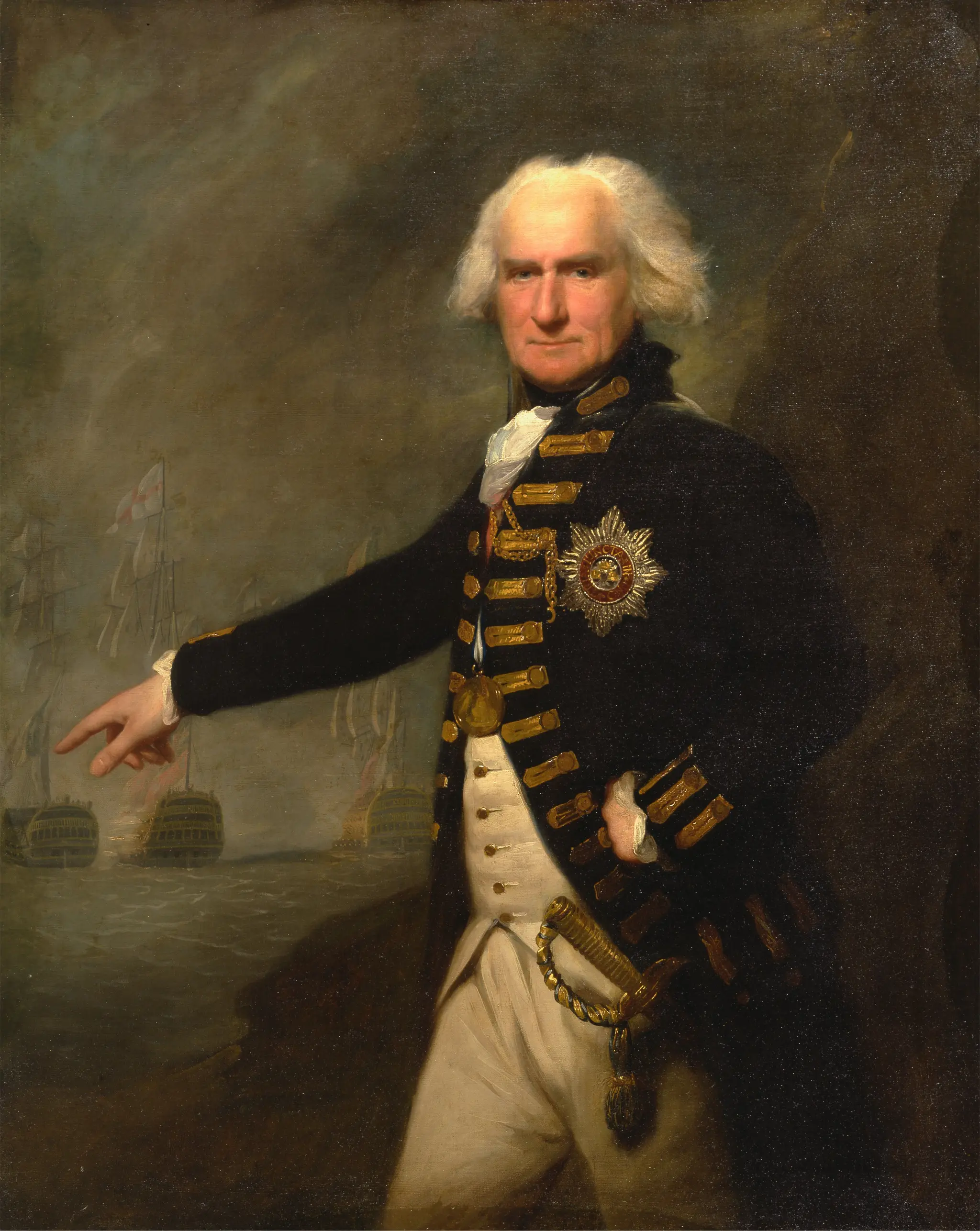 Admiral Lord Bridport by Lemuel Francis Abbott, ca. 1760–1802