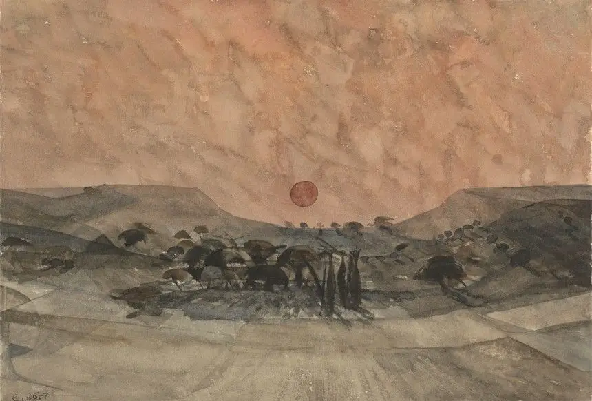 Sunset by Alan Reynolds, 1926–2014