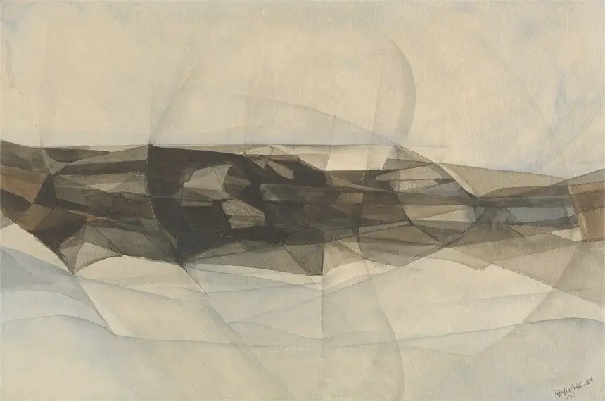 Landscape, Cornwall by Alan Reynolds, 1926–2014