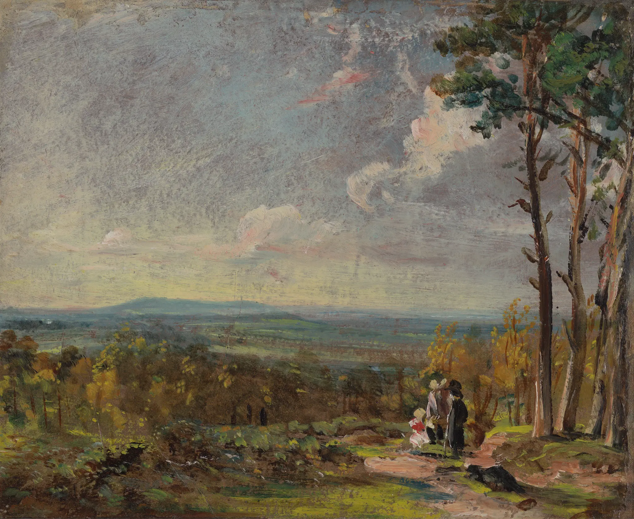 Hampstead Heath Looking Towards Harrow by John Constable, 1776–1837