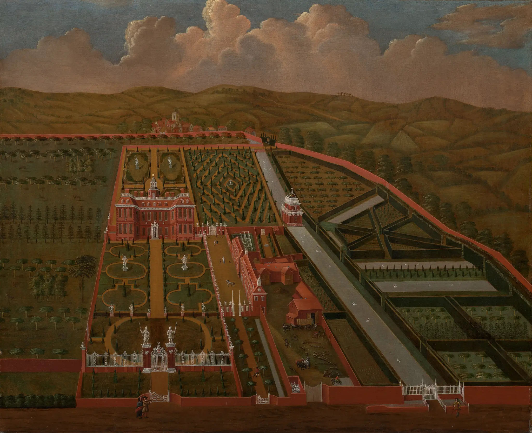 Denham Place, Buckinghamshire by unknown artist