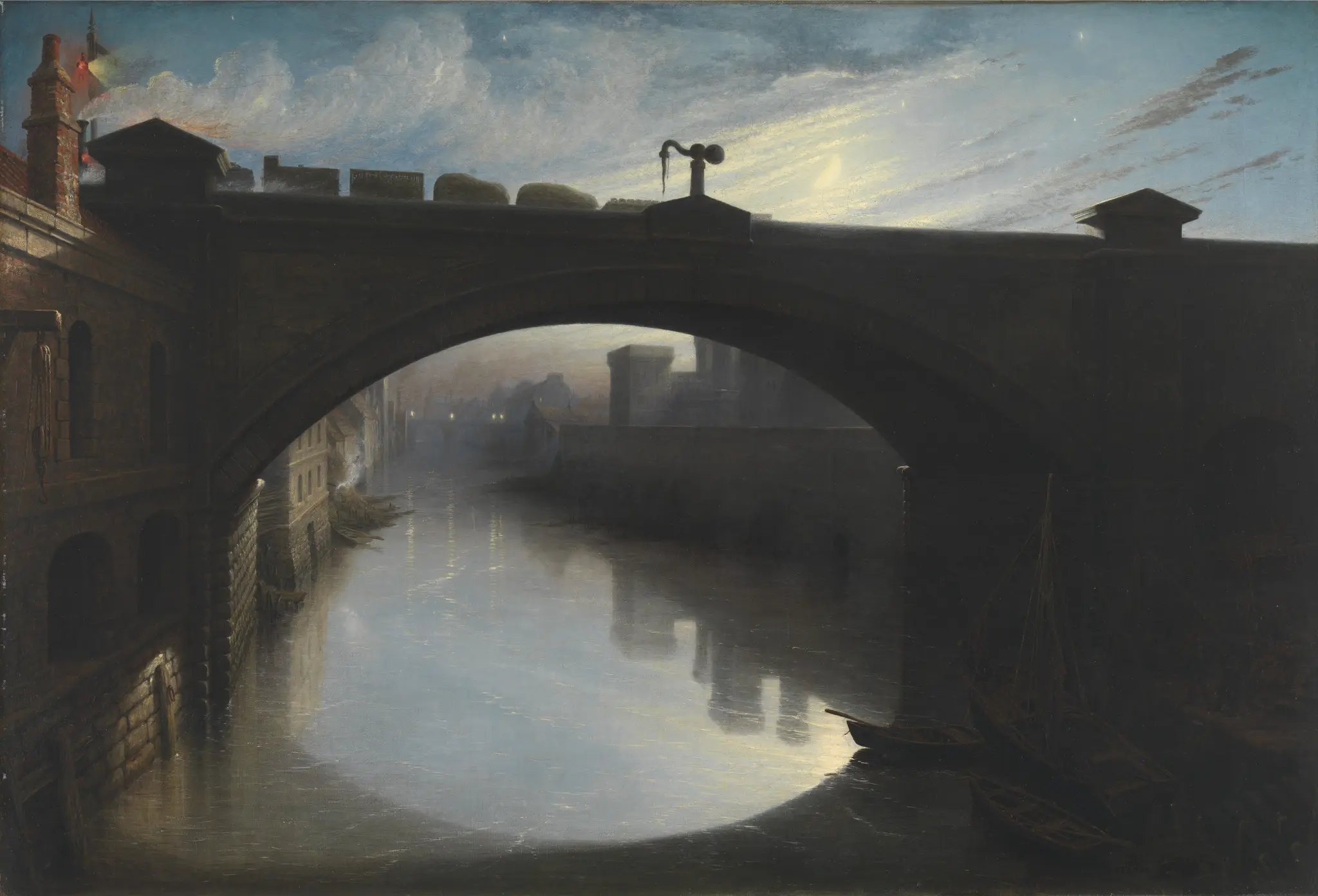 Railway Bridge over the River Cart, Paisley by Waller Hugh Paton, 1828–1895