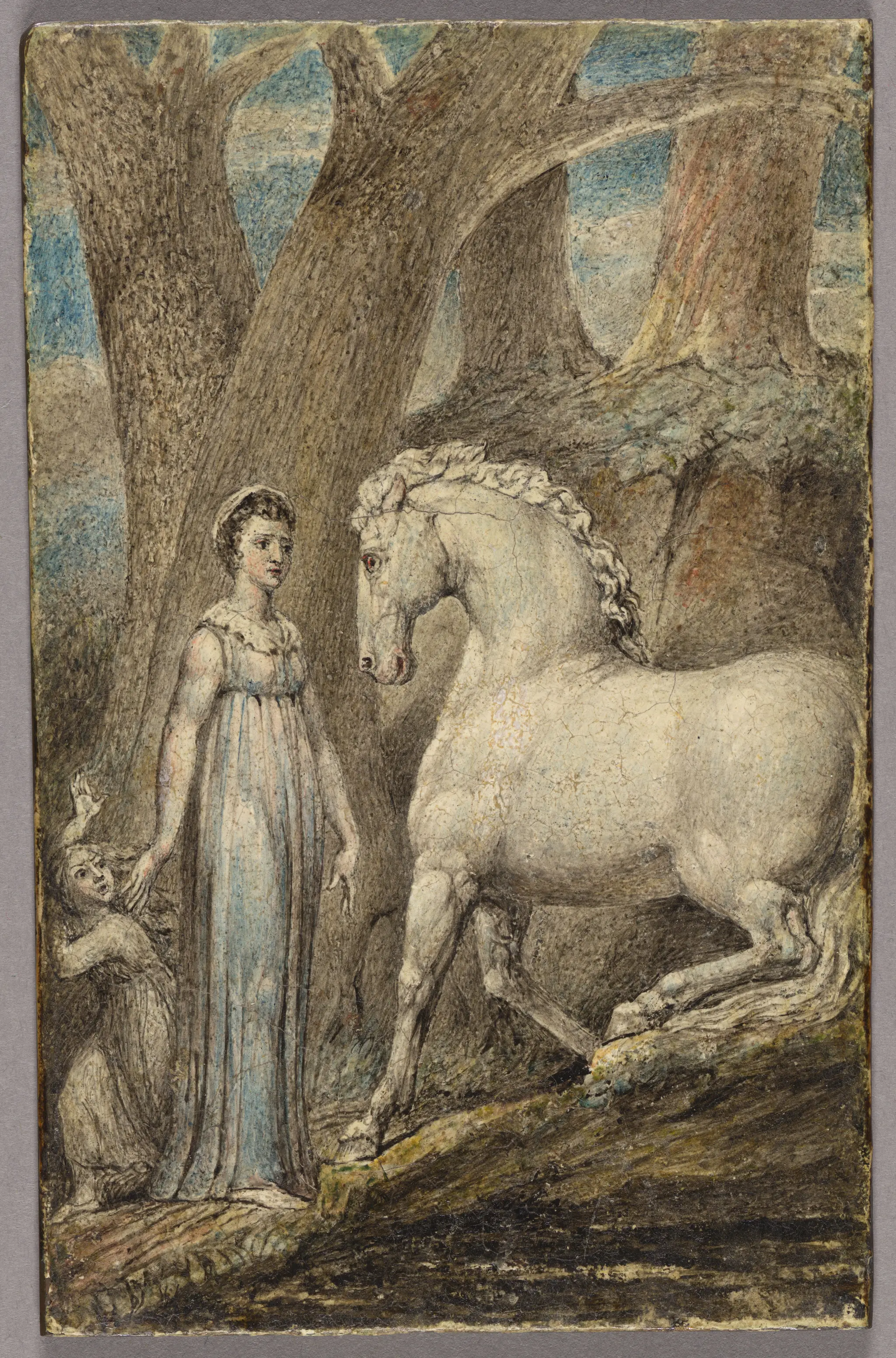 The Horse by William Blake, 1757–1827