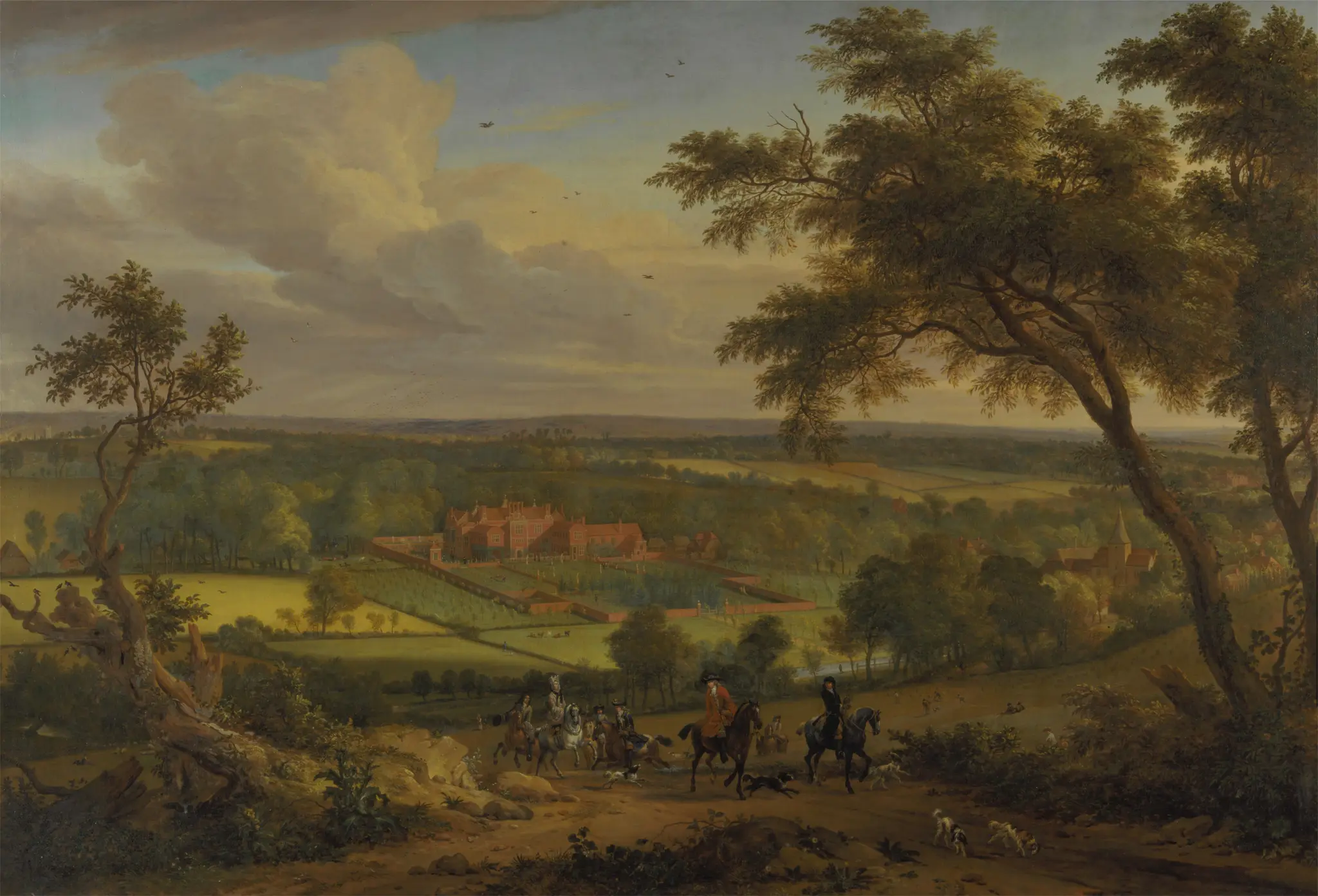 Bifrons Park, Kent by Perhaps Jan van der Vaart, 1647–1721