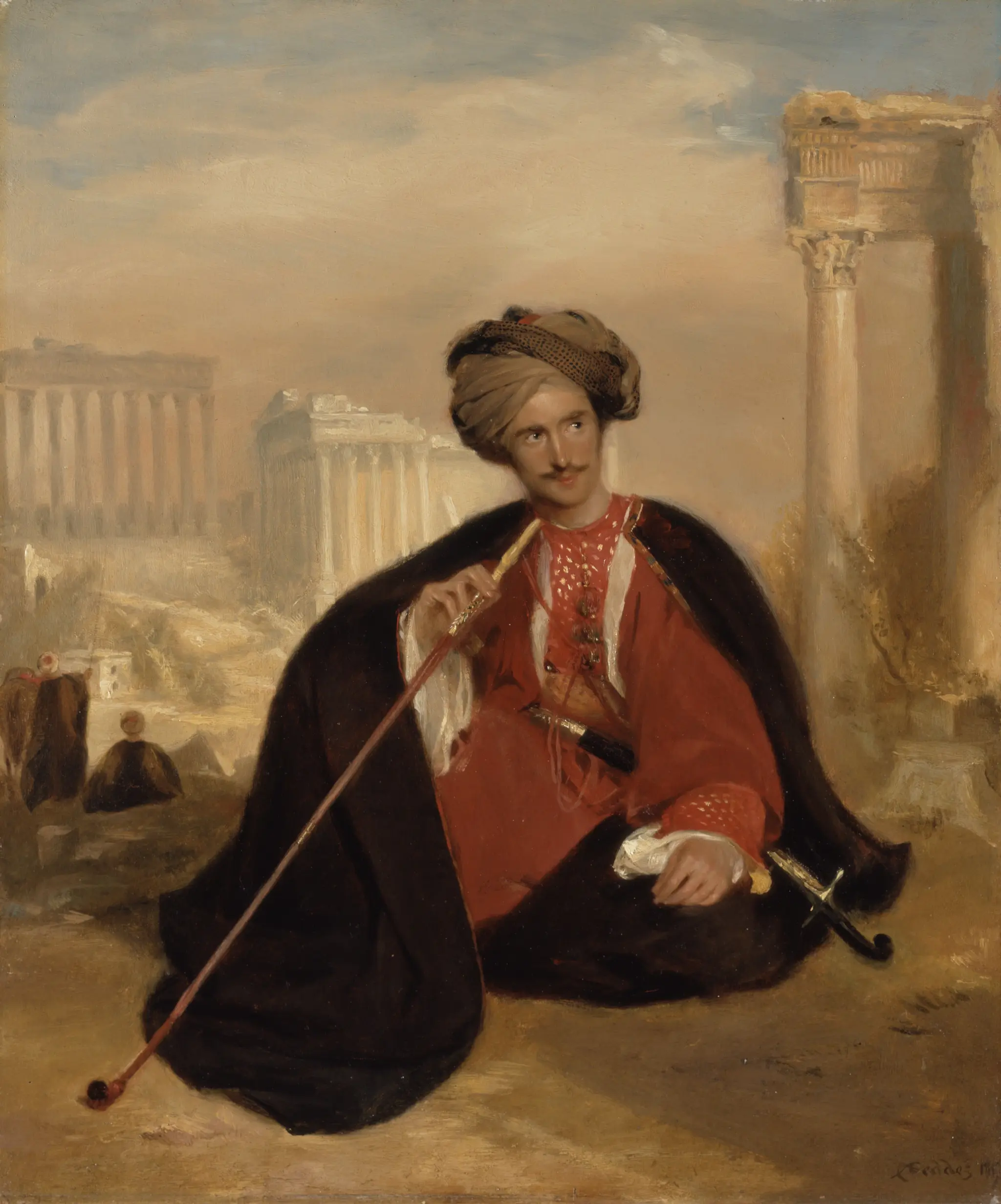 Charles Lennox Cumming-Bruce in Turkish Dress by Andrew Geddes, 1783–1844