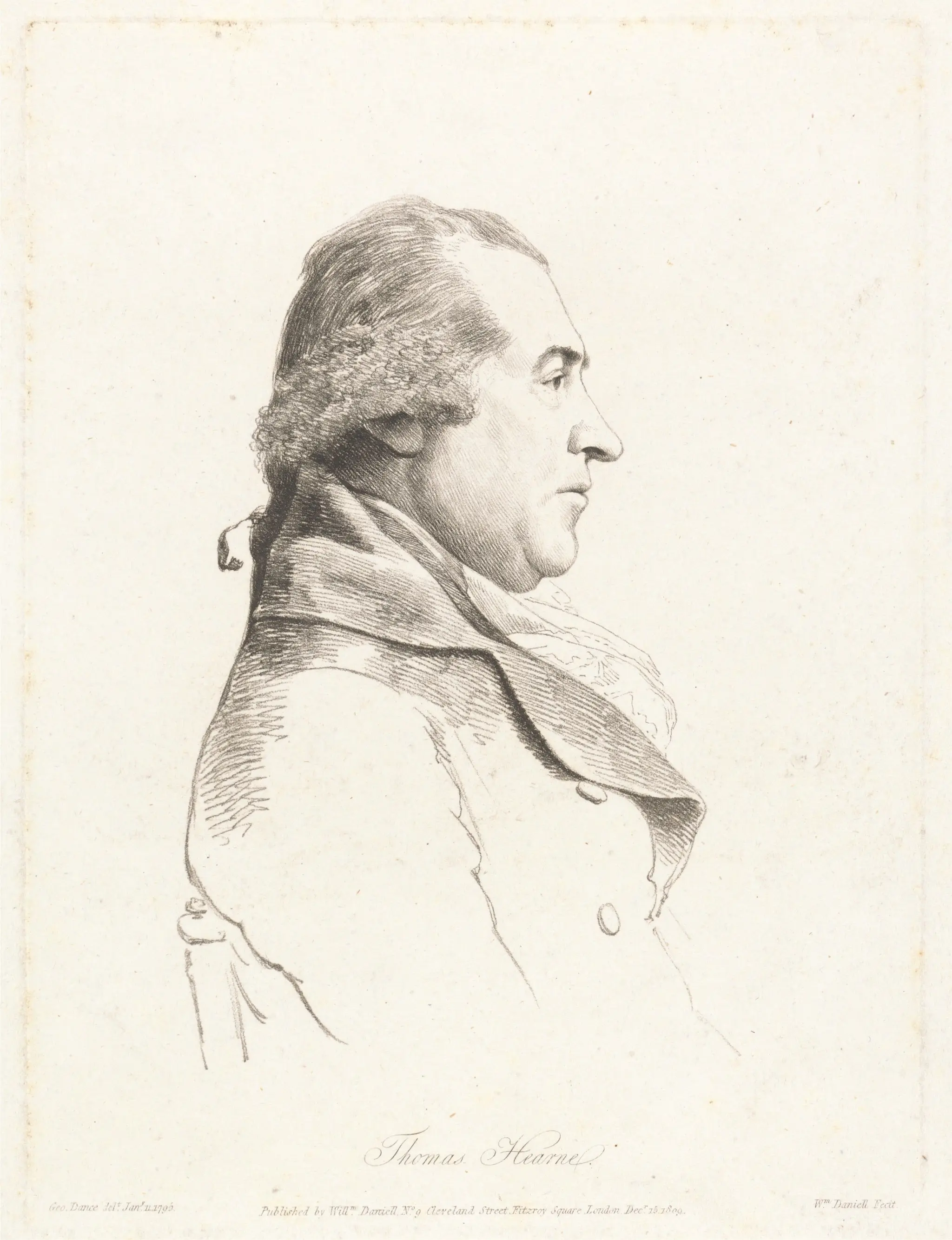 Thomas Hearne by Print made by William Daniell, 1769–1837