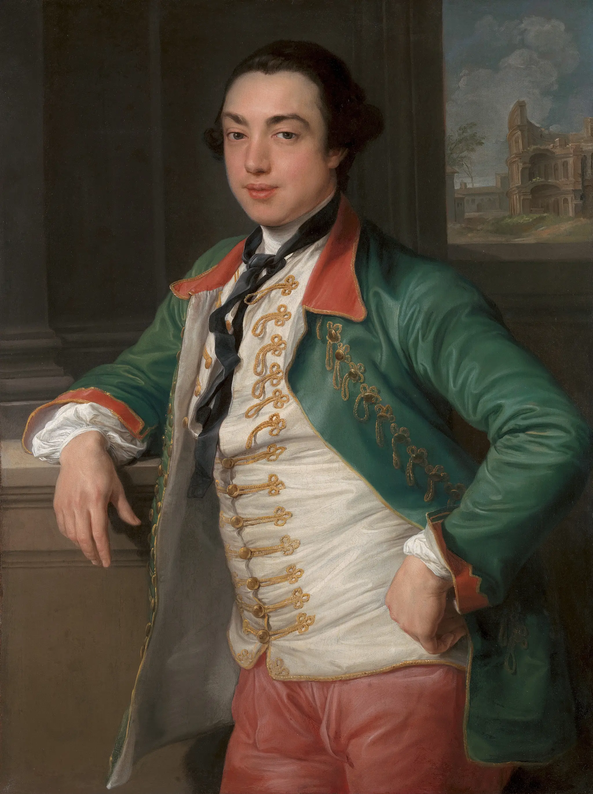 James Caulfeild, fourth Viscount Charlemont (Later first Earl of Charlemont) by Pompeo Batoni, 1708–1787