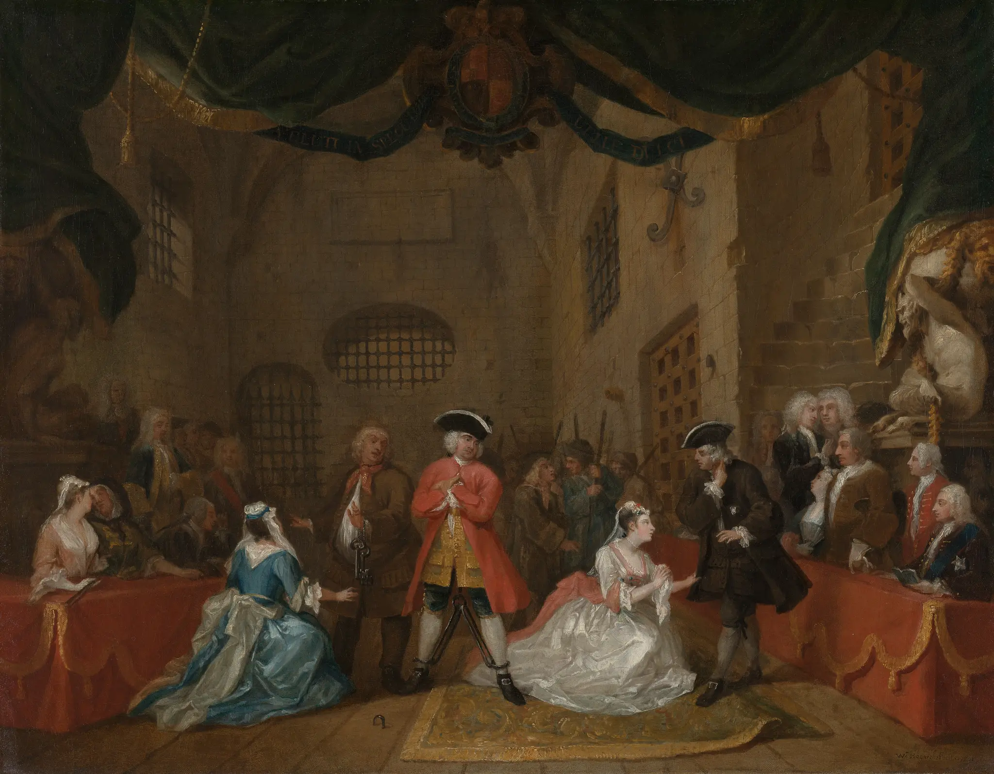 The Beggar's Opera by William Hogarth, born in London