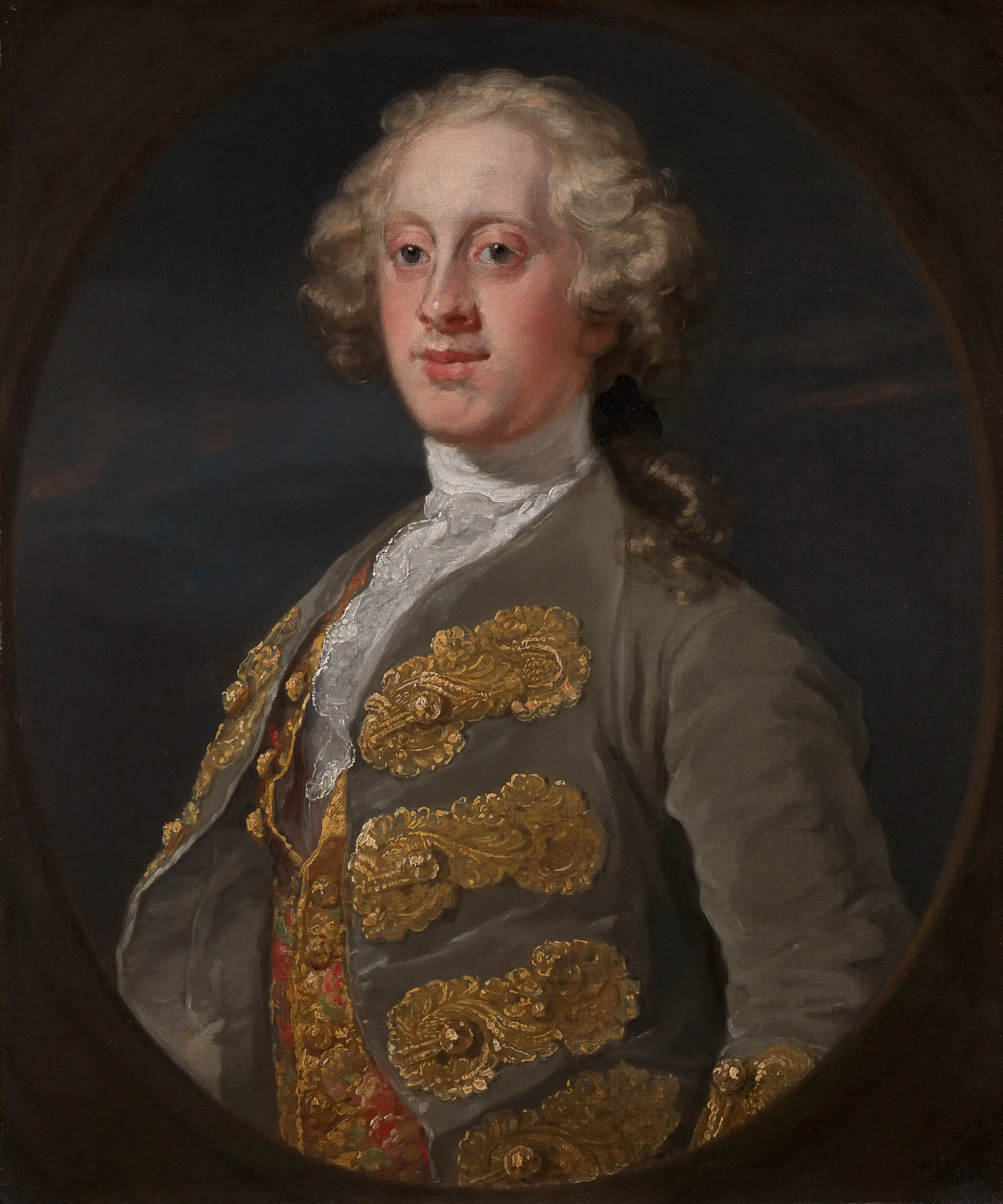 William Cavendish, Marquess of Hartington, Later fourth Duke of Devonshire by William Hogarth, 1697–1764