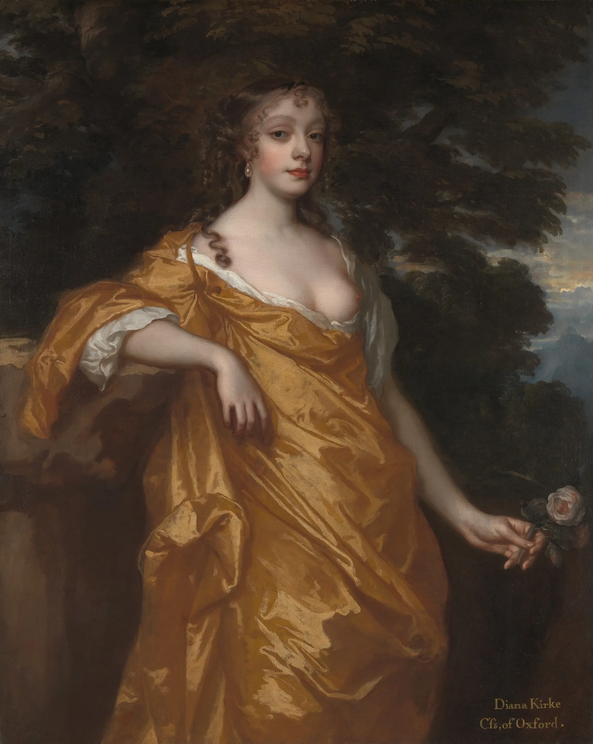 Diana Kirke, later Countess of Oxford by Sir Peter Lely, 1618–1680