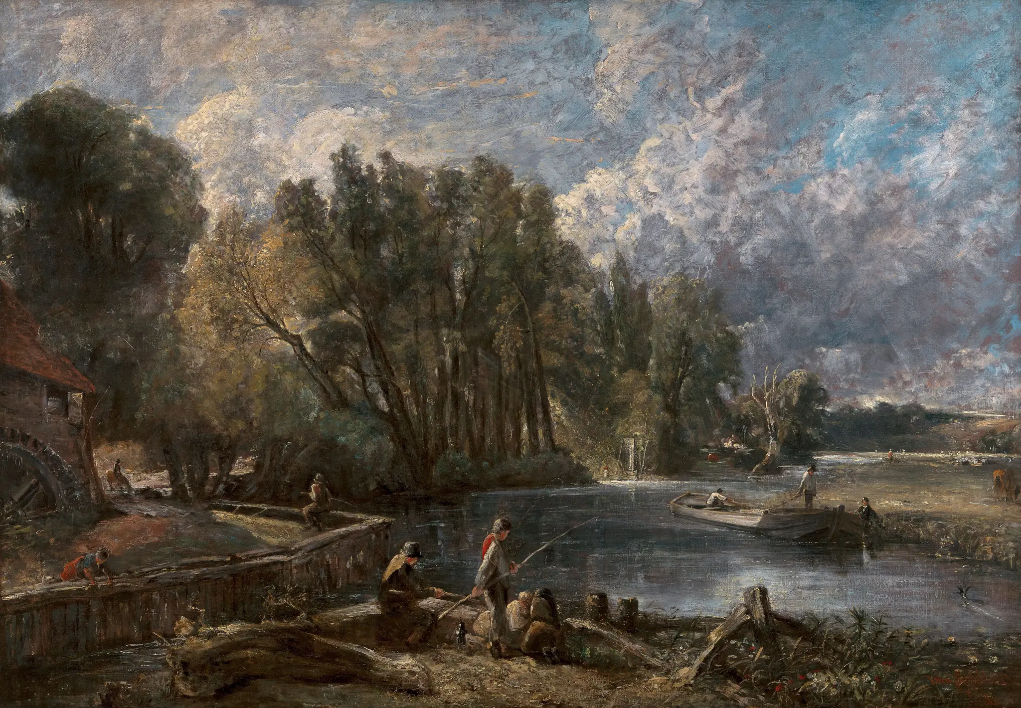 Stratford Mill by John Constable, 1776–1837