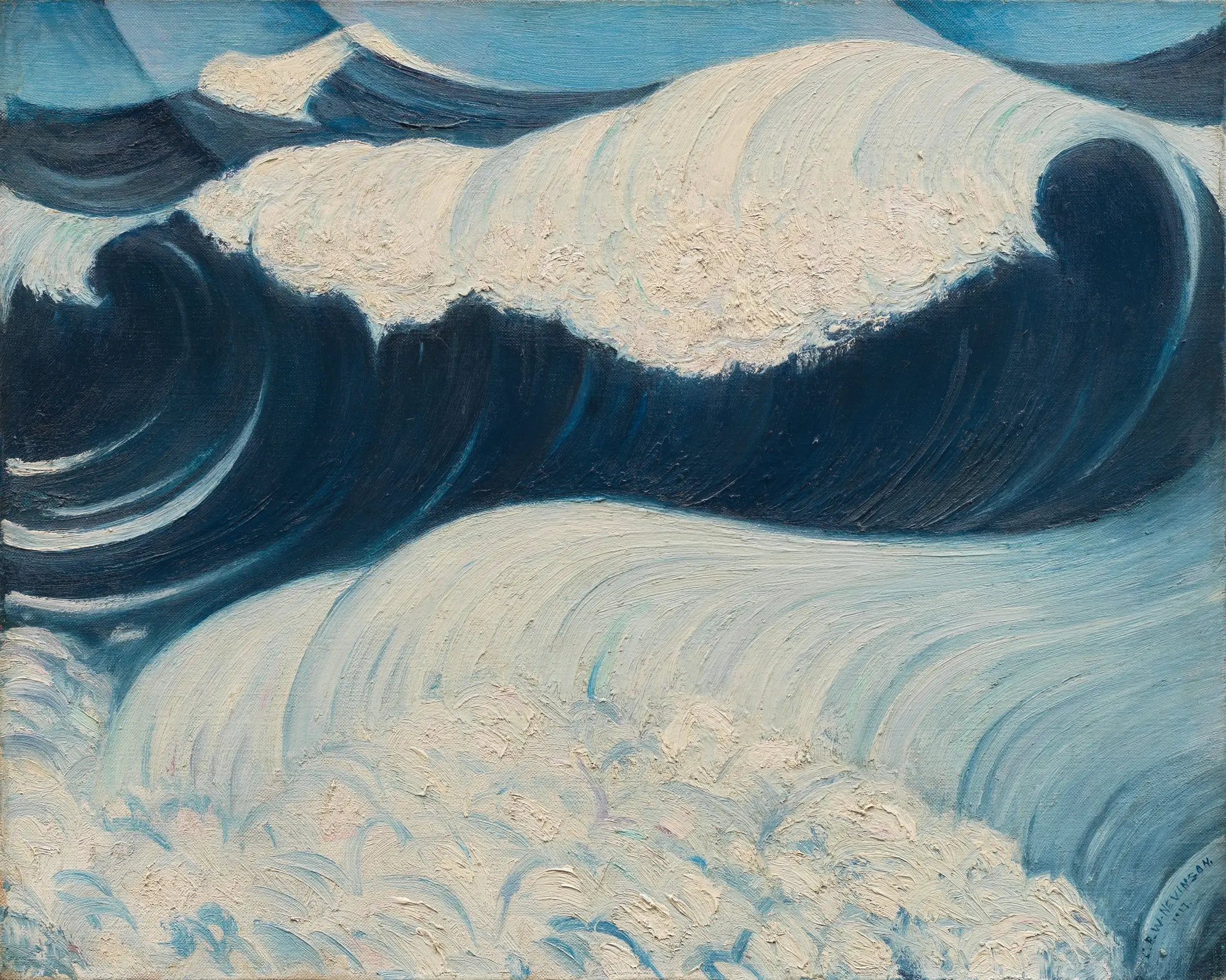 The Wave by Christopher Richard Wynne Nevinson, 1889–1946