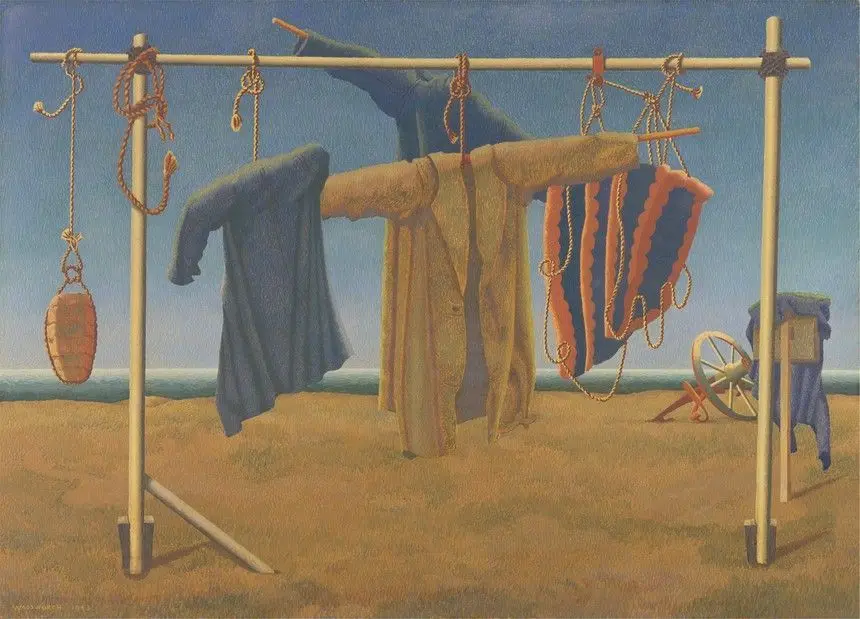 Sea-verge by Edward Wadsworth, born in Cleckheaton