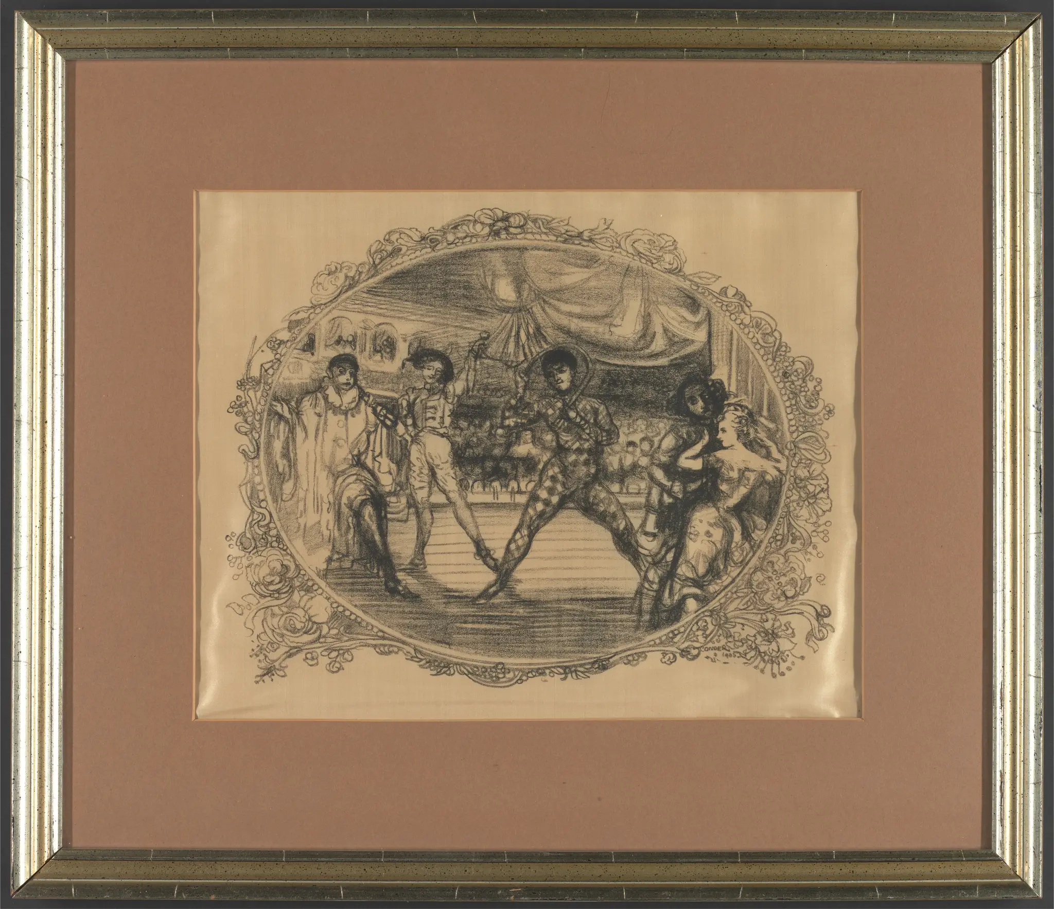 Circus Scene by Charles Edward Conder, 1868–1909