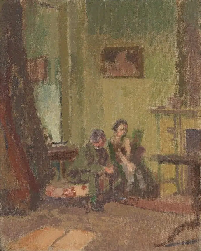 Telling the Tale by Walter Richard Sickert, 1860–1942