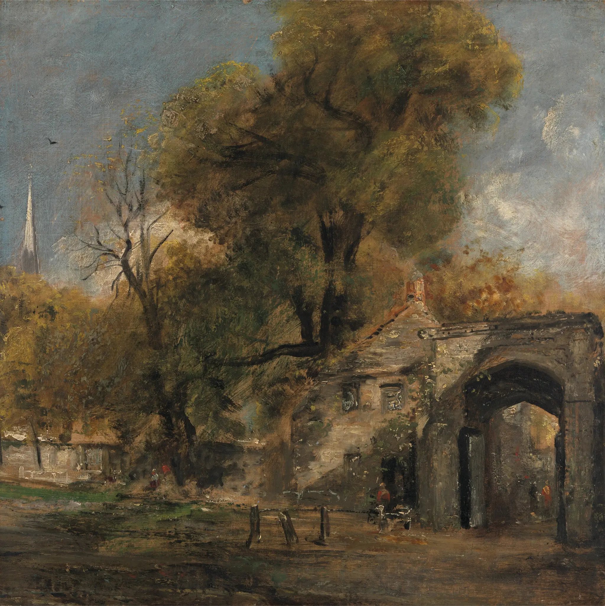 Harnham Gate, Salisbury by John Constable, 1776–1837