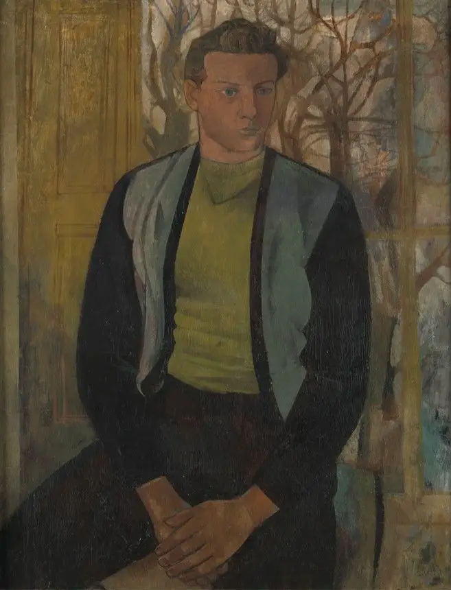Portrait of a Young Man Seated by John Minton, 1917–1957