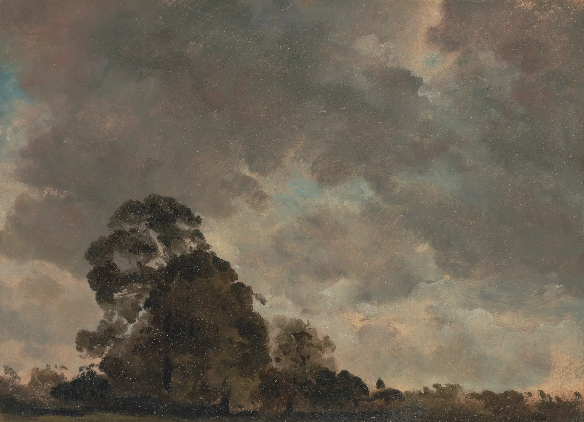 Cloud Study by John Constable, 1776–1837
