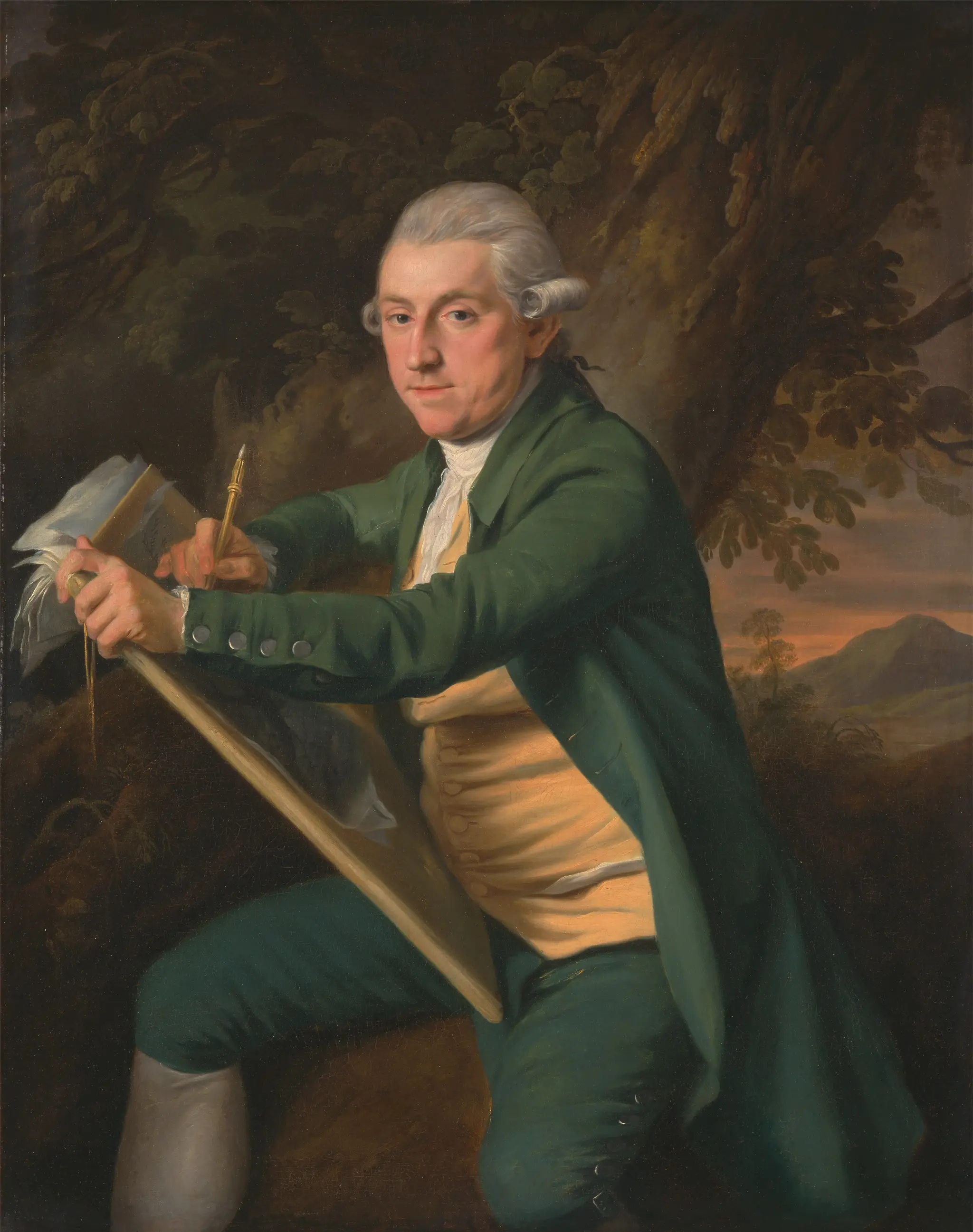 George Robertson by Portrait by John Francis Rigaud, 1742–1810