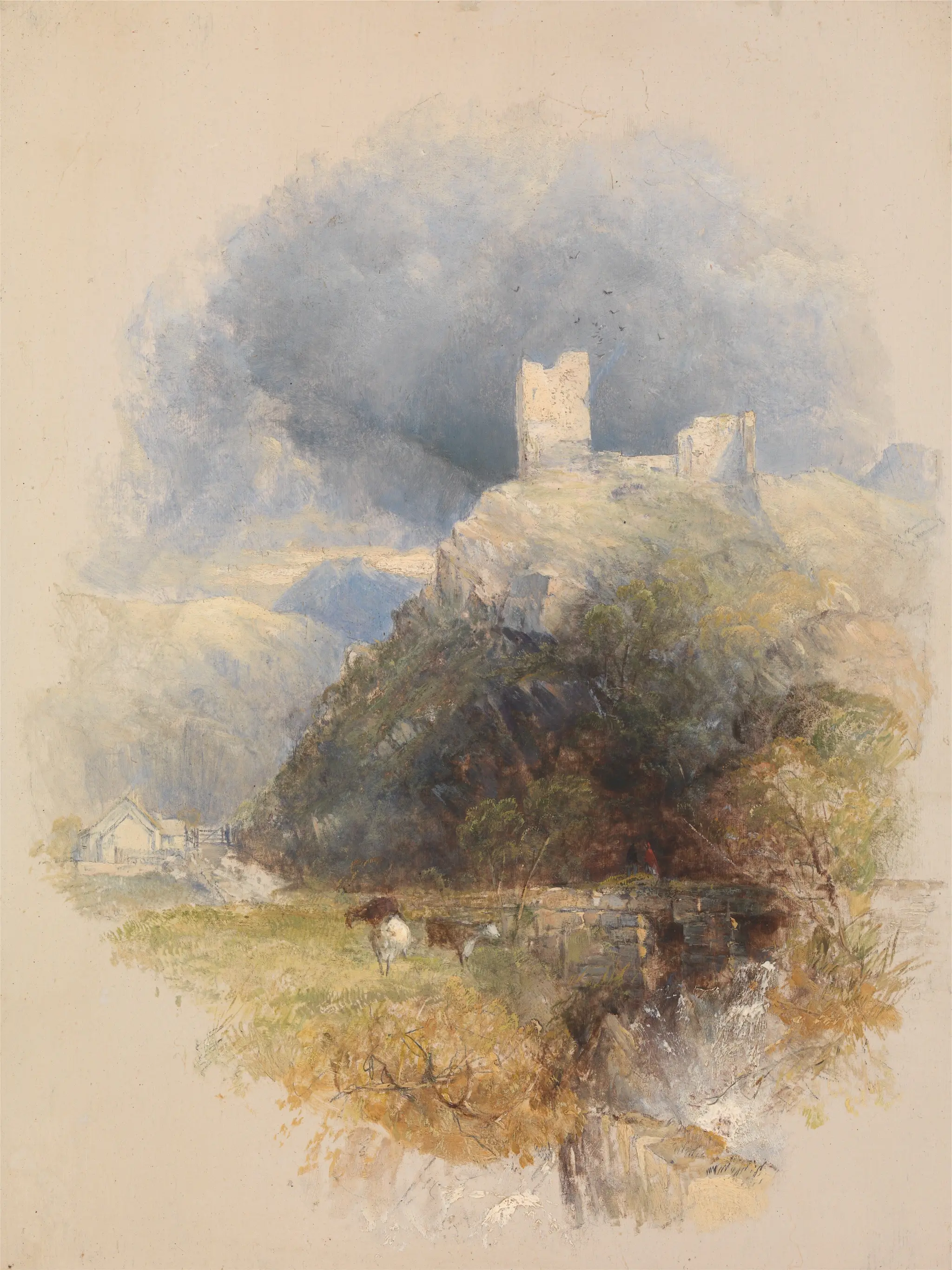 Dolwyddelan by Thomas Creswick, 1811–1869