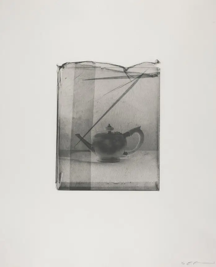 Silver Bullet Teapot by Cornelia Parker,