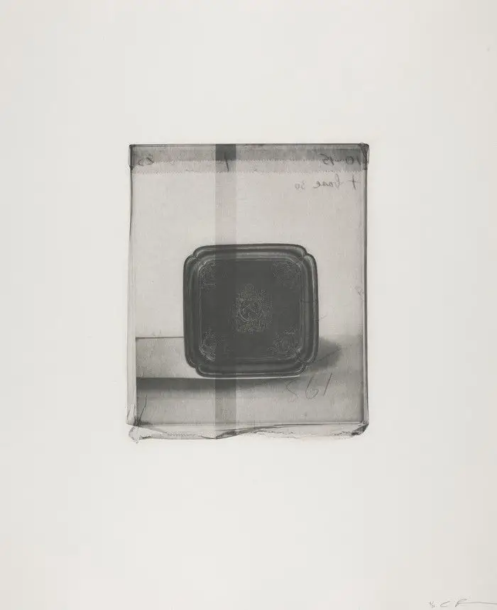 Silver Tray by Cornelia Parker,