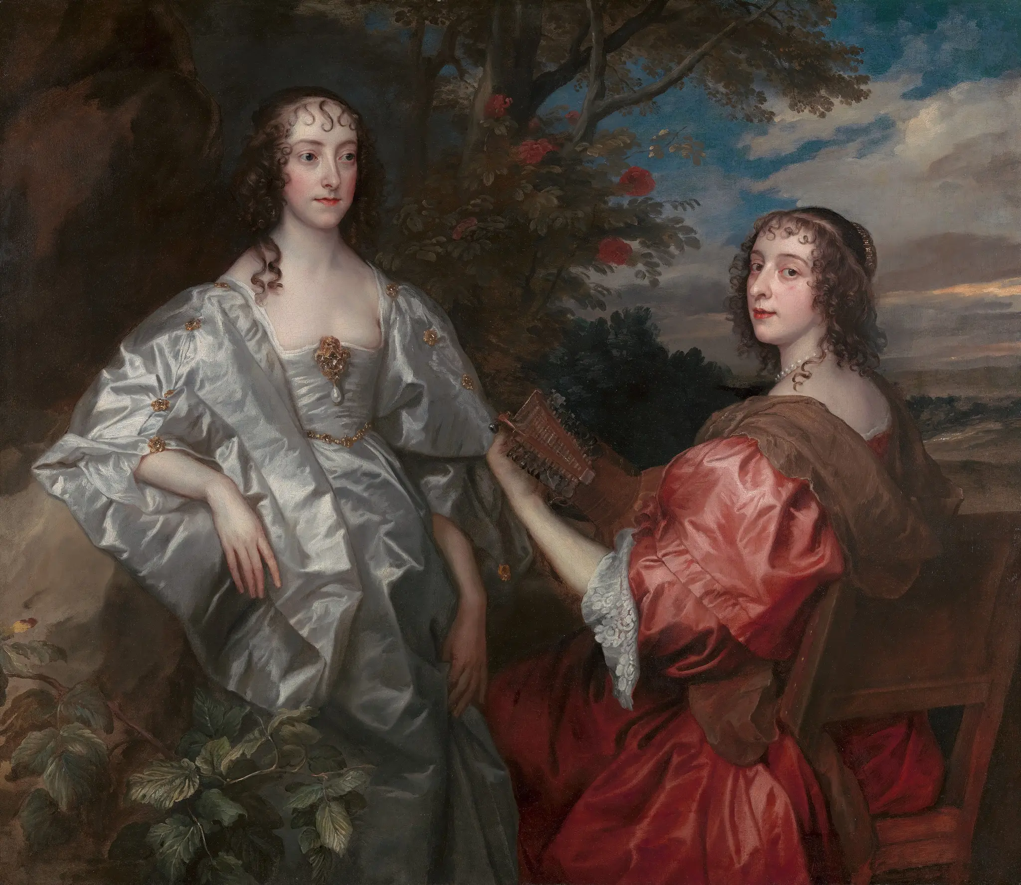 Katherine Stanhope (née Wotton), later Countess of Chesterfield, and Lucy Hastings (née Davies), Countess of Huntingdon Read more Read less by Sir Anthony Van Dyck, 1599–1641