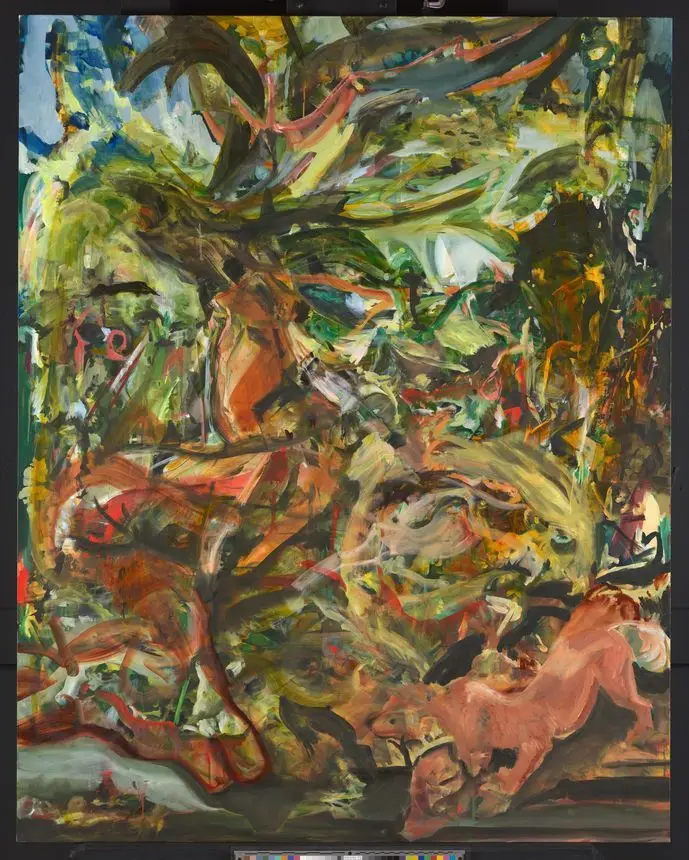The Hound with the Horses' Hooves by Cecily Brown,
