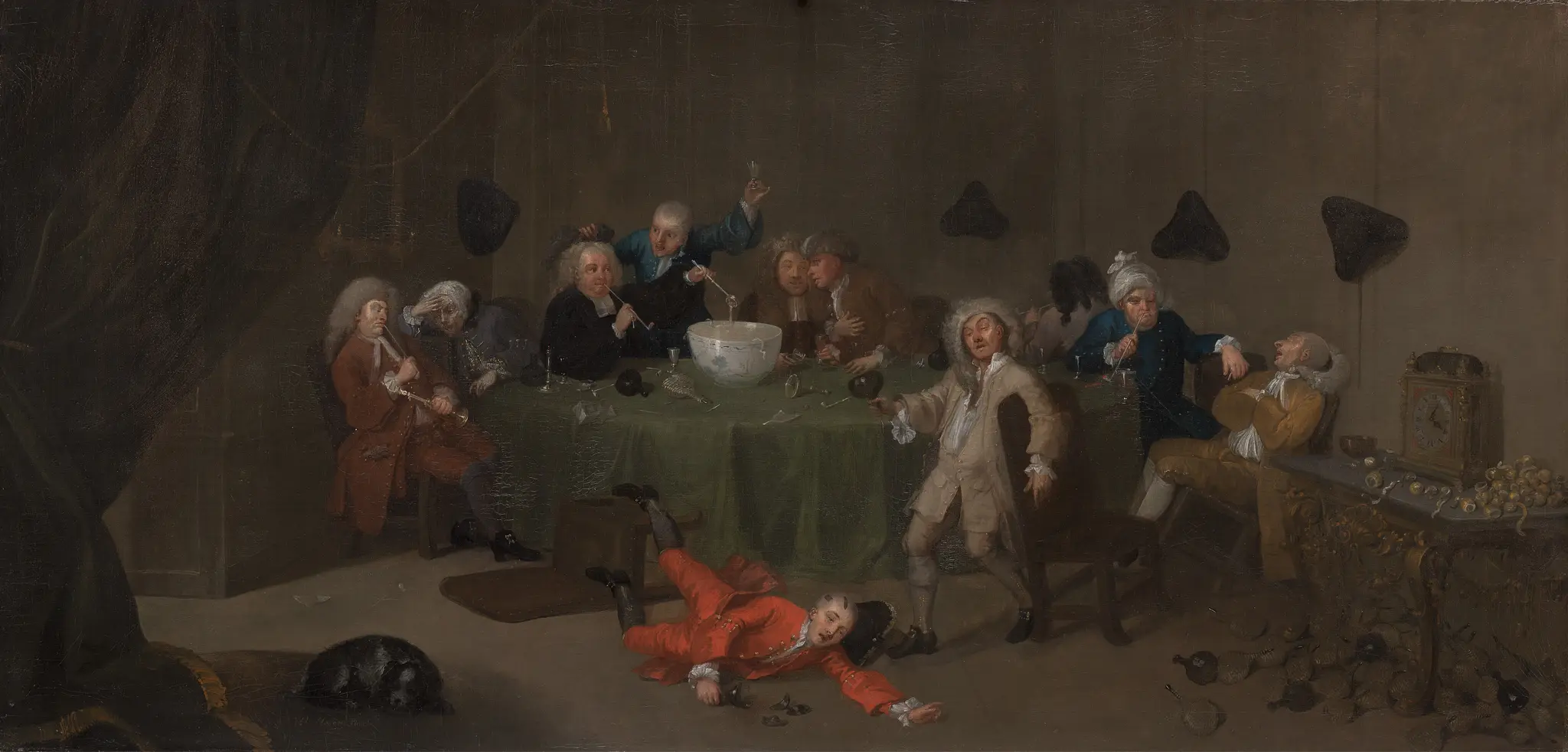 A Midnight Modern Conversation by unknown artist