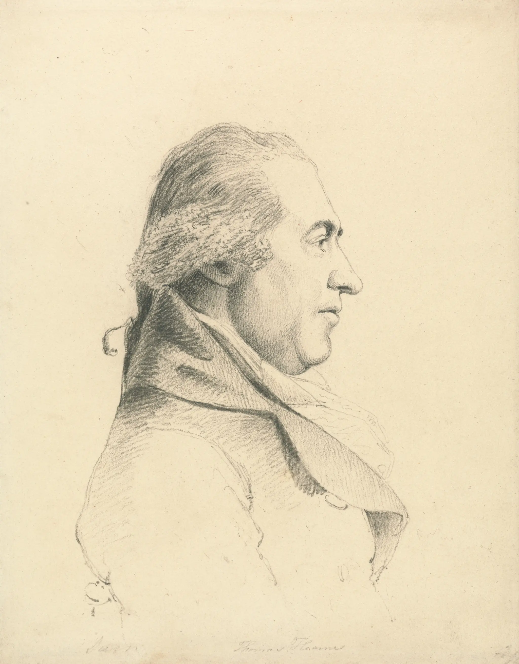 Portrait Study of Thomas Hearne by William Daniell, 1769–1837