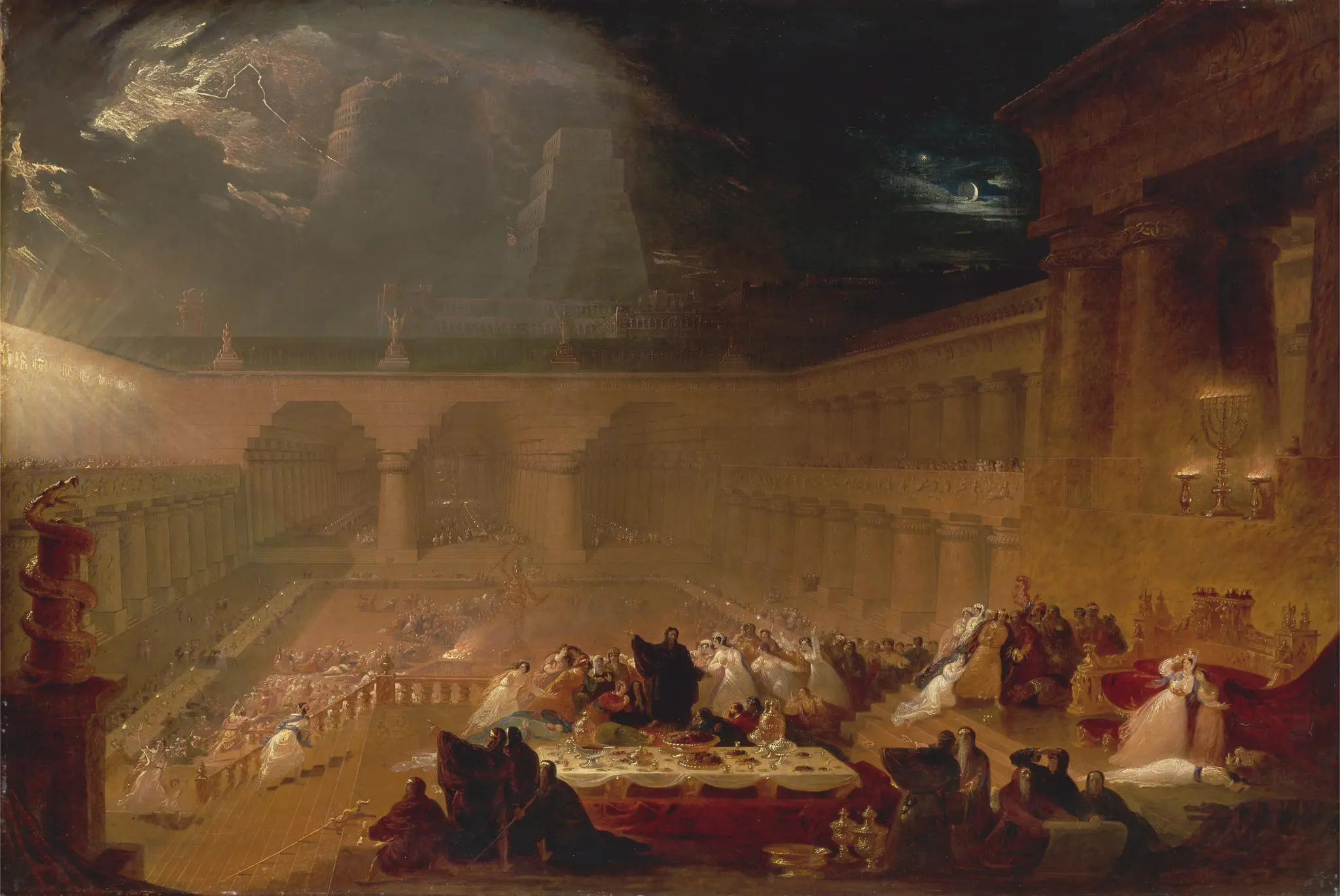 Belshazzar's Feast by John Martin, 1789–1854