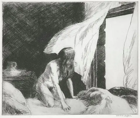 Evening Wind by Artist: Edward Hopper