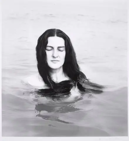 Eleanor, Chicago (portrait of the artist's wife) by Artist: Harry Callahan