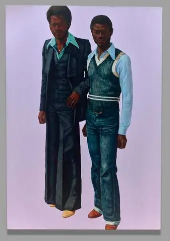 APB's (Afro-Parisian Brothers) by Artist: Barkley L. Hendricks