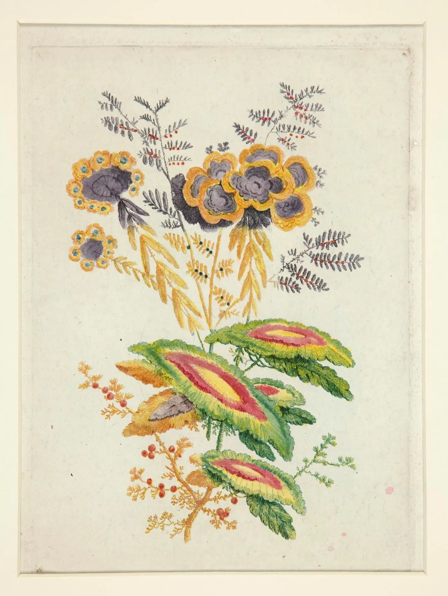 Fantastic flowers, from New Suite of Notebooks of Ideal Flowers for the Use of Designers and Painters by Artist: Anne Allen