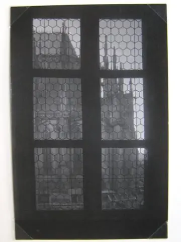 View from a window of church by Artist: Josef Sudek