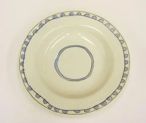 Sample plates, "Classical" pattern by Designer: Robert Venturi