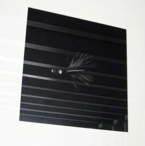 Feather from Freud's Pillow (from his couch) (With thanks to the Freud Museum), from the series Up, Down, Charm, Strange by Artist: Cornelia Parker