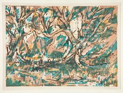 Untitled by Artist: Wayne Thiebaud