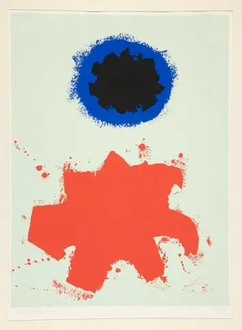 Untitled (For Peace Portfolio 1) by Artist: Adolph Gottlieb