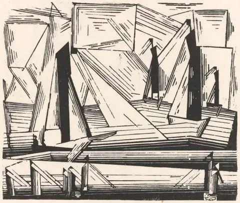 L'Emménagement au bottin (Le Mobilier du bateau) [Moving into the Boat (The furnishings of the boat)] by Artist: Charles-François Daubigny