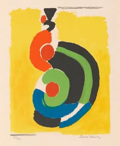 Untitled by Artist: Sonia Delaunay (French,