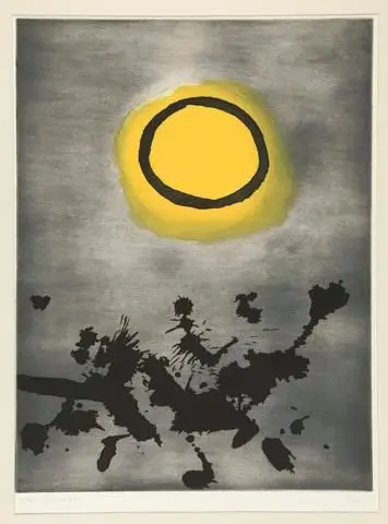 Untitled (from Prints for Phoenix House) by Artist: Adolph Gottlieb