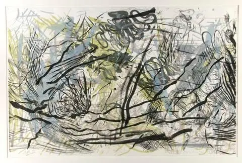 Barrier Wave I by Artist: Lynda Benglis