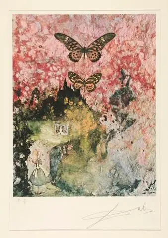 Alice in Wonderland by Artist: Salvador Dalí